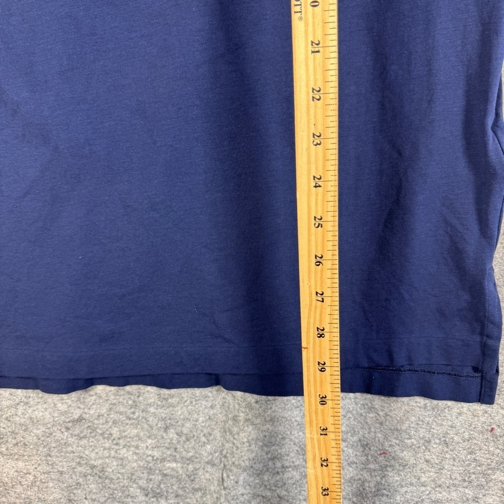 Polo Ralph Lauren Performance Navy Long Sleeve Polo Shirt Men’s M Classic Fit - Picture 5 of 14